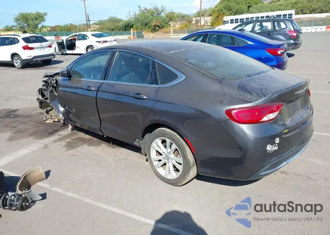2016 Chrysler 200 Limited z USA, uszkodzony, nr VIN 1C3CCCAB3GN140633
